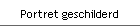 Portret geschilderd