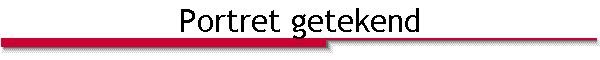 Portret getekend