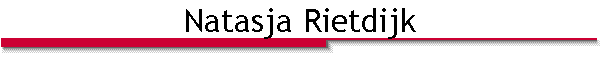 Natasja Rietdijk